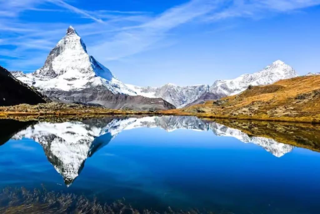 Panorama Apartment For 4 Near Zermatt Tasch Bagian luar foto